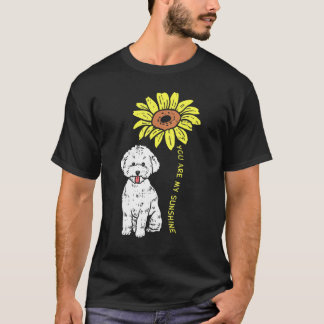 Du Bist Mein Sonnenschein Bichon Frise Sonnenblume T-Shirt