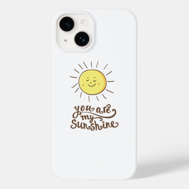 Du bist mein Sonnenschein Case-Mate iPhone 14 Hülle (Rückseite)