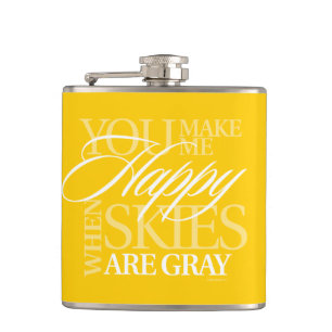 Du bist mein Sonnenschein Flachmann