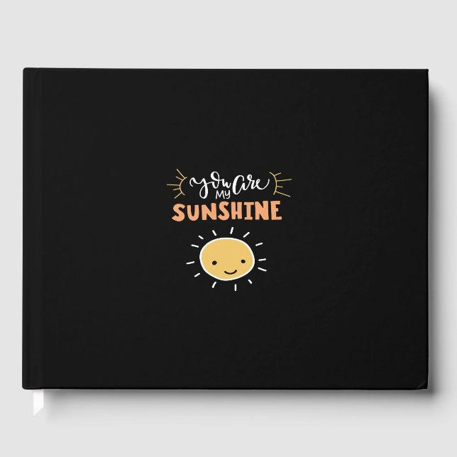 Du bist mein Sonnenschein Gästebuch (Vorderseite)