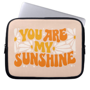 Du bist mein Sonnenschein Groovy Graphic Laptopschutzhülle