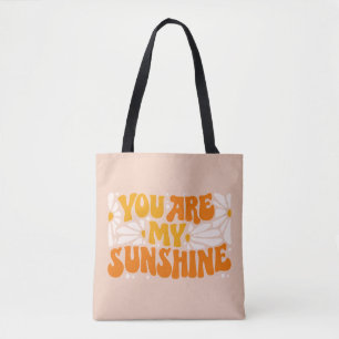 Du bist mein Sonnenschein Groovy Graphic Tasche