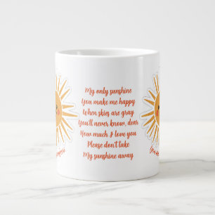 Du bist mein Sonnenschein Lyrics Tasse