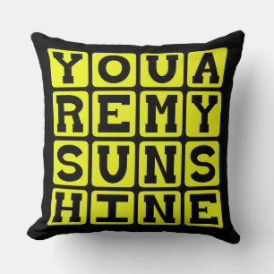 Du bist mein Sonnenschein, mein romantischer Stand Kissen