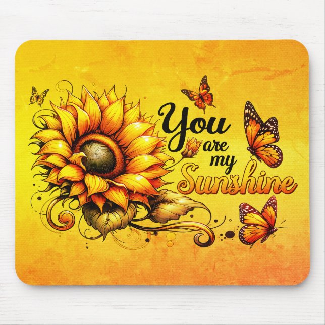 Du bist mein Sonnenschein Mousepad (Vorne)