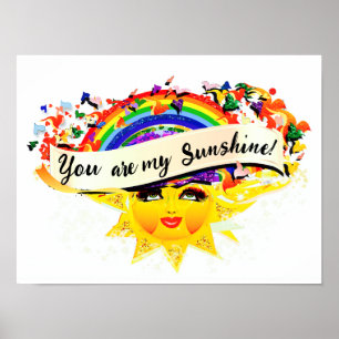DU BIST MEIN SONNENSCHEIN POSTER