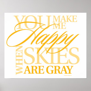 Du bist mein Sonnenschein Poster