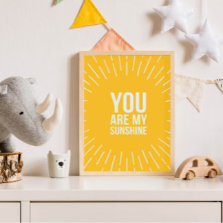 Du bist mein Sonnenschein Poster