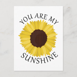 Du bist mein Sonnenschein Postkarte