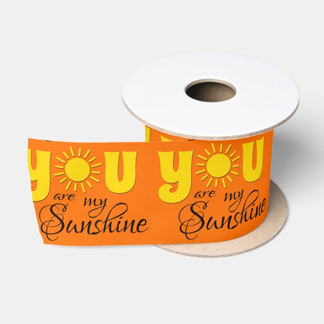 Du bist mein Sonnenschein Satinband (Spule)