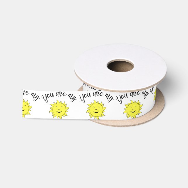 Du bist mein Sonnenschein Satinband (Spule)