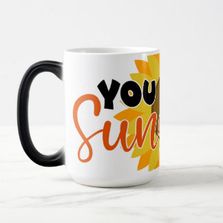 Du bist mein Sonnenschein Sonnenblumen T-Shirt – F Verwandlungstasse