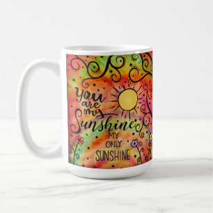 "Du bist mein Sonnenschein" Spaß fröhlich Kaffeetasse