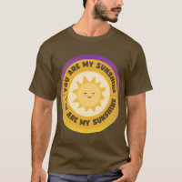 Du bist mein Sonnenschein Süße lächelnde Sonne Pos