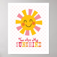 Du bist mein Sonnenschein-Wall-Art-Poster