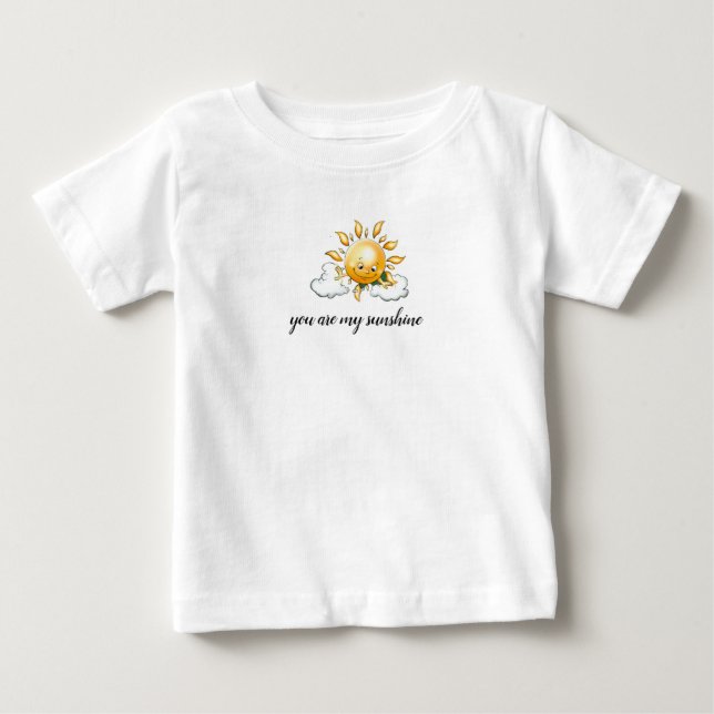 Du bist mein sonnenscheinender Kleinkind-T - Shirt (Vorderseite)