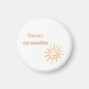 Du bist mein Sonnenschutzmagnet Magnet