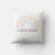 Du bist mein sonniges Regenbogenkissen