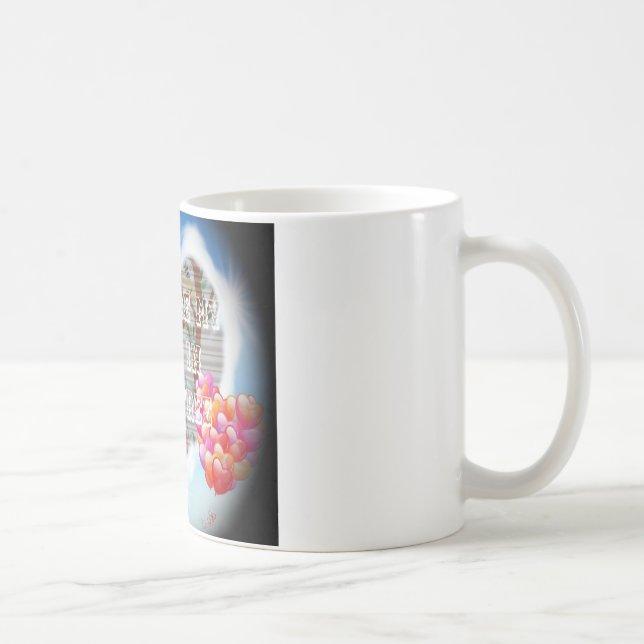 Du bist mein Vogel in den Bäumen.pnng Kaffeetasse (Rechts)