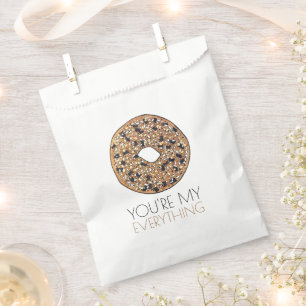 Du bist meine "Alles-Bagel-Frühstück-Liebe" Geschenktütchen