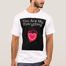 Du bist meine alles valentinische Paar Hemden