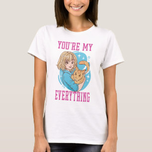 Du bist meine alles Weiße Frauen T-Shirt
