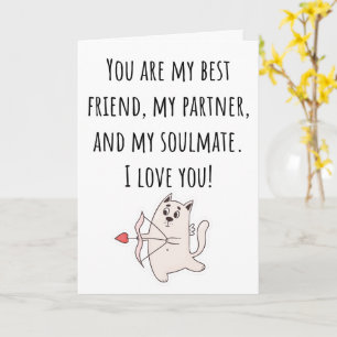Du bist meine beste Valentintagskarte Karte