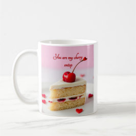 Du bist meine Cherry-on-top-Personalisierte Kaffee Kaffeetasse