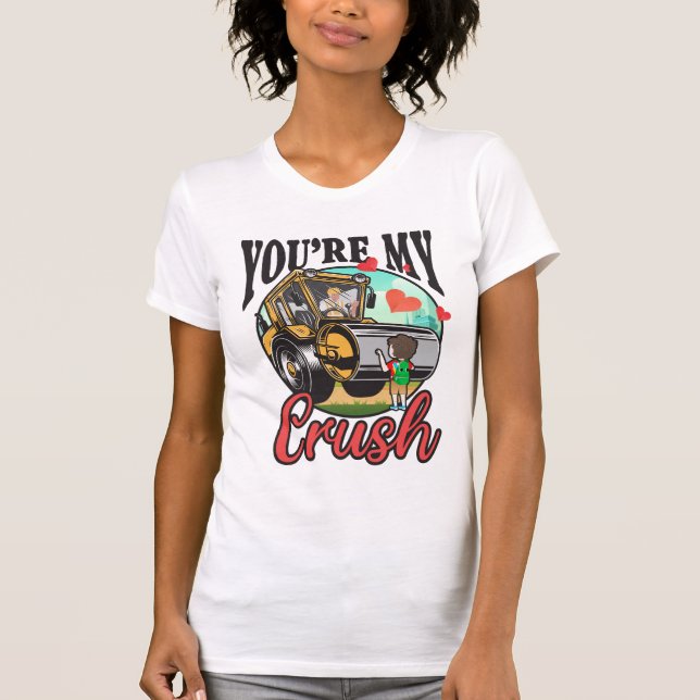 Du bist meine Crush Classic T-Shirt (Vorderseite)
