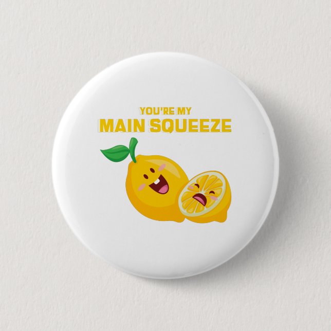 Du bist meine Hauptpresse Button (Vorderseite)