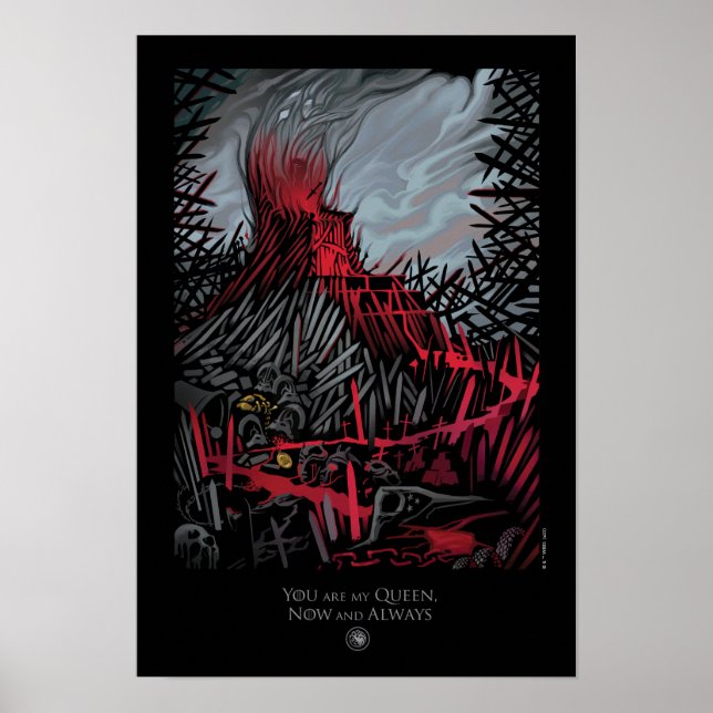 Du bist meine Königin, jetzt und immer Poster (Vorne)