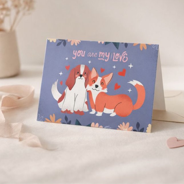 Du bist meine Liebe Valentinstag Karte (Von Creator hochgeladen)