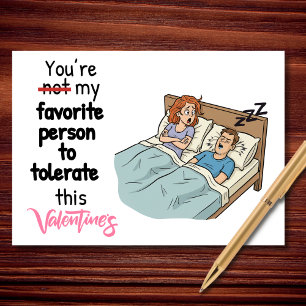 Du bist meine Lieblings-Person, die ich am Valenti Karte
