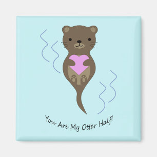 Du bist meine Otter. Magnet