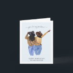 Du bist meine Person | Best Friends Birthday Card Karte<br><div class="desc">Die Erinnerung an den Geburtstag eines Freundes mit einer Karte zeigt Ihnen bereits, dass es Ihnen wichtig ist, aber wenn Sie sie wie eine Familie Liebe haben, oder sie wirklich Ihr bester Freund sind, ist eine benutzerdefinierte Karte ein Muss! Bitte lass mir Bescheid, wenn du irgendwelche Änderungen an der Haarfarbe/dem...</div>