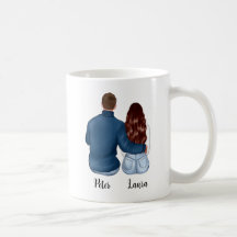Du bist meine Person | Mehrfache Tasse | Brünettes