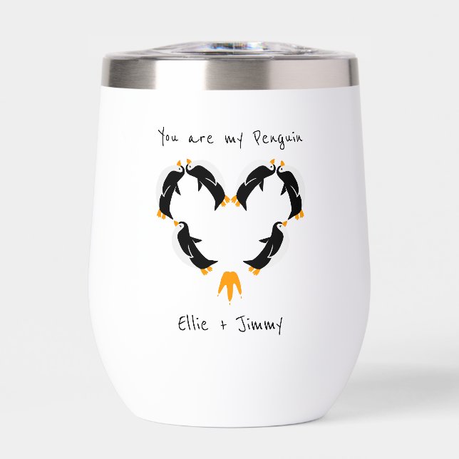 Du bist meine Pinguin-Liebe (Vorderseite)