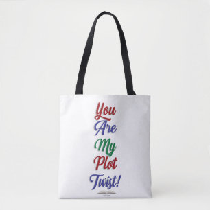 Du bist meine Plot Twist lustige Lesesaussage Tasche
