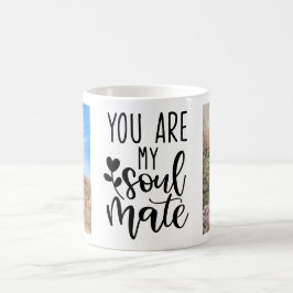 Du bist meine Seelenverwandte Personalisierte Kaff Kaffeetasse
