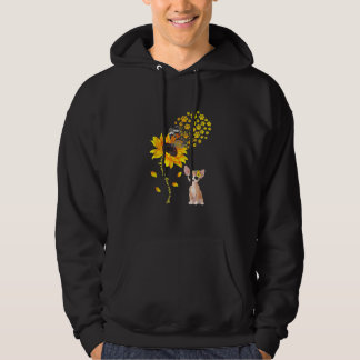 Du bist meine Sonnenblume Chihuahua Männer Frauen Hoodie
