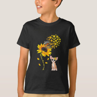 Du bist meine Sonnenblume Chihuahua Männer Frauen T-Shirt