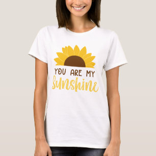 Du bist meine Sonnenblume-Illustration T-Shirt