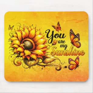 Du bist meine Sonnenblume Sunshine Mousepad