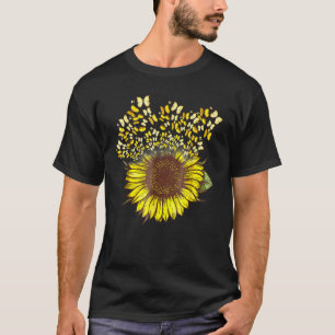 Du bist meine Sonnenblume und Schmetterlinge T-Shirt