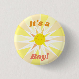 Du bist meine Sonnenschein-Babydusche. Es ist ein  Button