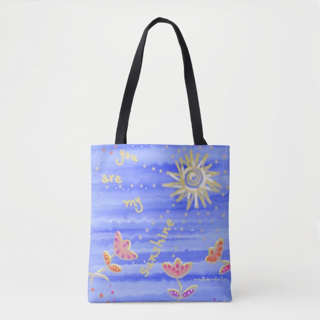 Du bist meine Sonnenschein-Tasche Tasche (Vorderseite)
