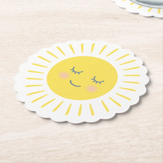 Du bist meine sonnenscheinige glückliche Sonne Untersetzer (angewinkelt)
