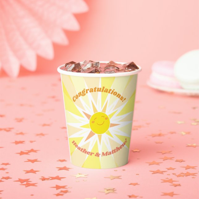 Du bist meine Sonnenschutzdusche Pappbecher (Insitu)