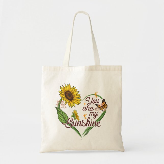 Du bist meine Sonnenschutztasche Tragetasche (Vorne)