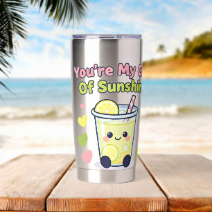 Du bist meine Tasse Sonnenschein Süße Limonade Kaw Thermobecher